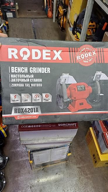 400: Настольный заточной станок Rodex RDX4201A Назначение: - Заточка и — 1