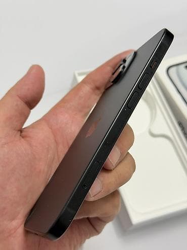 обс: IPhone 15, Б/у, 256 ГБ, Черный, Коробка, 85 % — 3