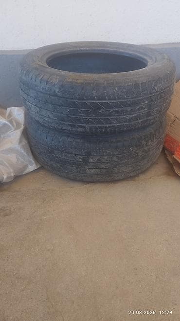 highlander 2012: Пара летних шин 215/60 R17 96H - Размер: 215/60 R17 - Индекс — 3