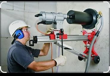 ленточный пилорам: Алмазное бурение отверстий в бетоне, кирпиче и ж/б конструкциях — 1
