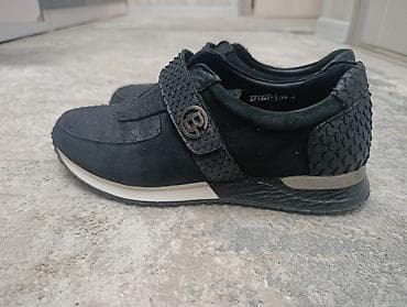 кроссовки кожанные: Мужские кроссовки, 43, AS, Новый, цвет - Черный, Самовывоз — 2