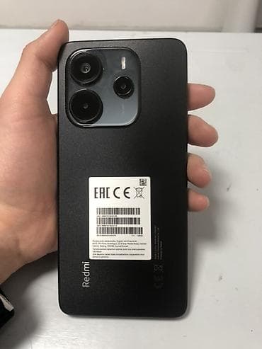 бу ноутбуки бишкек: Redmi, Redmi Note 14, Б/у, 128 ГБ, цвет - Черный, 2 SIM, eSIM — 2