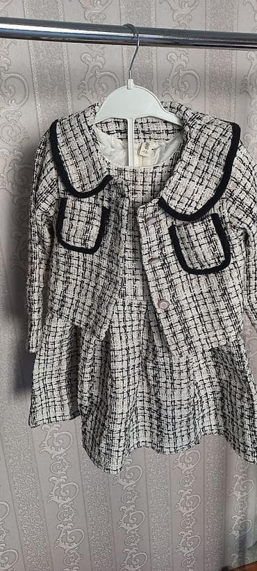 пиджак жакет: Комплект, цвет - Белый, Новый — 3