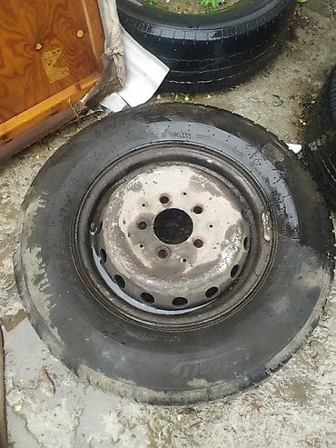 winter: Колеса в сборе 225 / 70 / R 15, Зима, Б/у, Легкий коммерческий транспорт (C/LT), Железные — 8