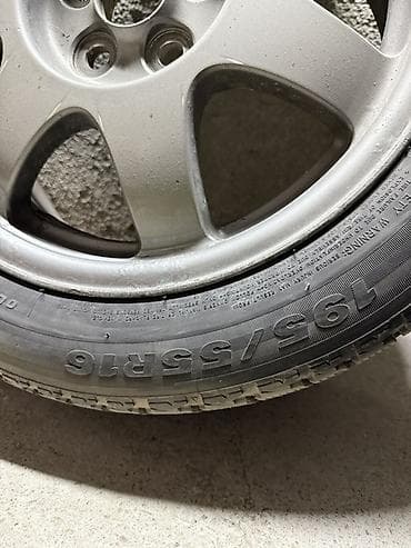 r16 4: Колеса в сборе 195 / 55 / R 16, Зима, Б/у, Комплект, Легковые, Литые, отверстий - 4 — 6