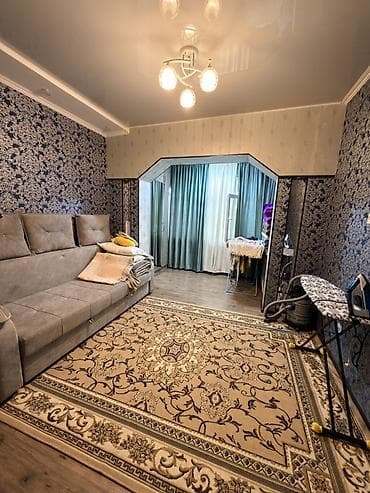 Квартиры: 3 комнаты, 62 м², Центральная мечеть 105 серия, 2 этаж, Косметический ремонт — 5