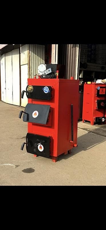 угольные котлы длительного горения: Твердотопливный котёл Для дома, Тип управления: Механический — 3