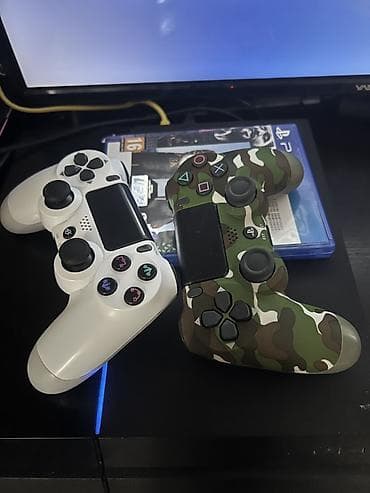 PS4 (Sony PlayStation 4): Игровая консоль PlayStation 4 fat 1 тара байт не шумит не — 2