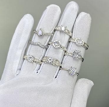 нитрат серебра купить: Кольцо, Помолвочное, Проба 925, Женские, Новый — 2