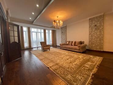 квартира снять на долгий срок бишкек: 3 комнаты, С мебелью полностью — 4