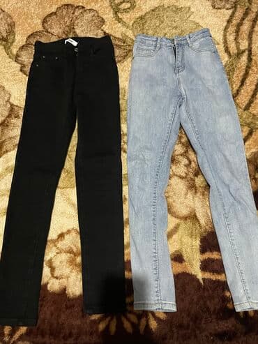 джинсы на девочку: Джинсы, Прямые — 1