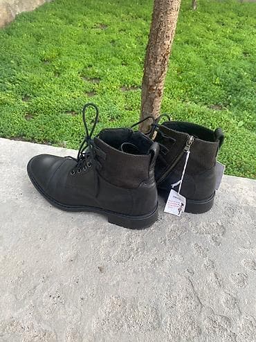 Мырзалардын бут кийими: Эркектердин ботинкеси, 41, 41.5, Geox, Жаңы, түсү - Кара, Өзү алып кетүү, Акысыз жеткирүү — 4