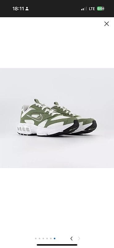 stan smith: Кроссовки Nike Air Zoom Spiridon Cage 2 - Цвет: оливковый/белый с — 6