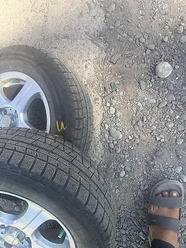 Дөңгөлөктөр монтажда 185 / 70 / R 14, Кыш, Колдонулган, Комплект, Жеңил унаалар, Куйма, тешиктери - 4 — 5