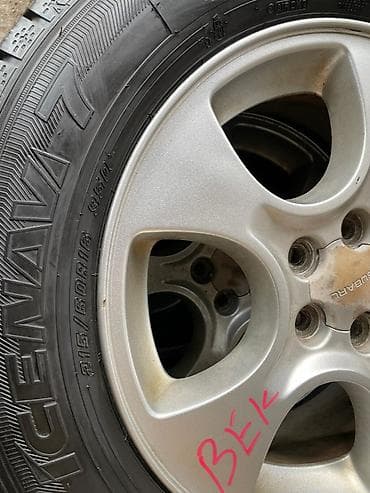 r17 subaru: Колеса в сборе 215 / 60 / R 15, Зима, Б/у, Комплект, Легковые, Литые, отверстий - 5 — 2