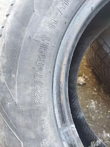 резина 225 70 r15 с: Шины 225 / 70 / R 15, Всесезонная, Б/у, Комплект, Легкий коммерческий транспорт (C/LT), Япония, Bridgestone — 3