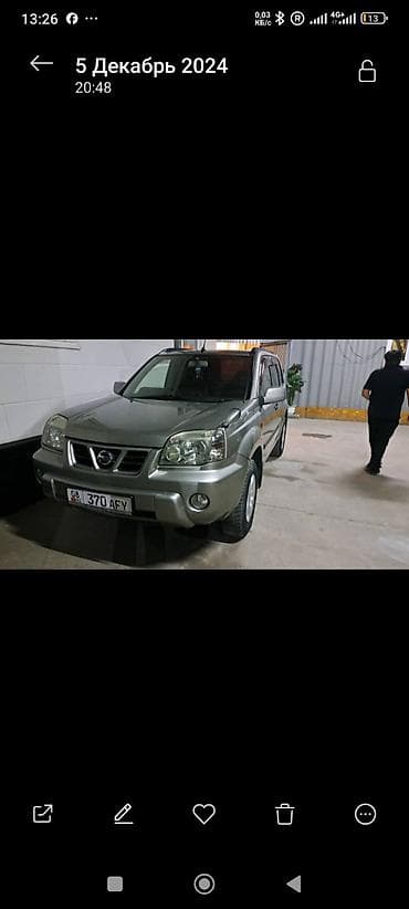 Nissan X-Trail: 2003 г., 2 л, Автомат, Кроссовер