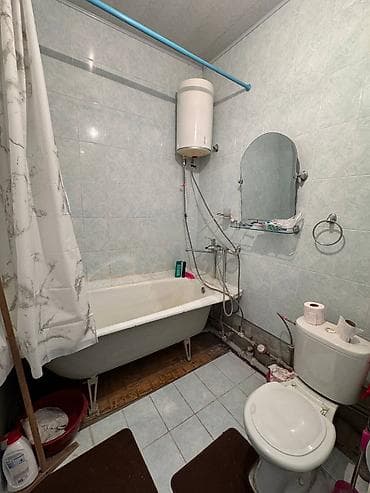 Батирлер: 1 бөлмө, 34 м², 105-серия, 5 кабат, Эски ремонт — 7