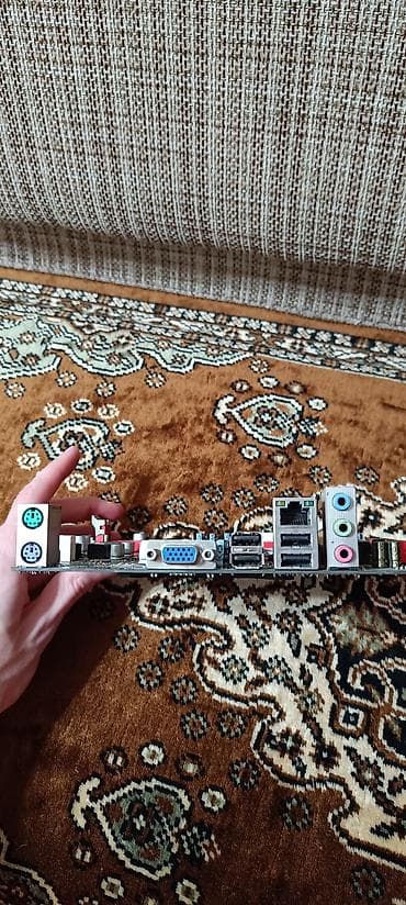 Техника и электроника: Материнская плата для ПК, Б/у, Biostar, LGA1155, Mini-ATX — 3