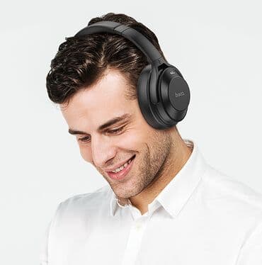 накладные наушники для телефона: Полноразмерные, Hoco, Новый, Беспроводные (Bluetooth), Классические — 13
