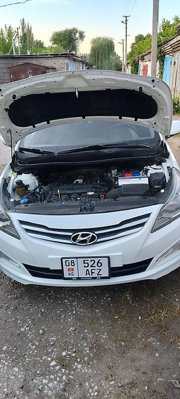 hyundai aventa: Hyundai Accent: 2014 г., 1.4 л, Автомат, Бензин, Седан — 7