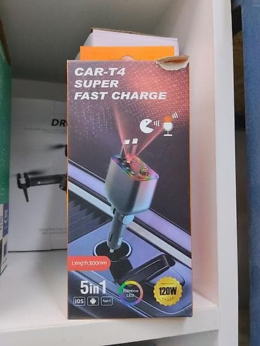 type: Автомобильное зарядное устройство CAR‑T4 Super Fast Charge - Мощность — 1