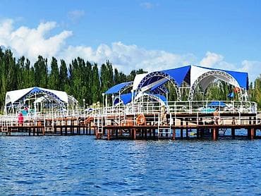 Иссык-Куль 2026: Койко-место, Дельфин Чок-Тал, Детская площадка, Парковка, стоянка, Охраняемая территория — 1