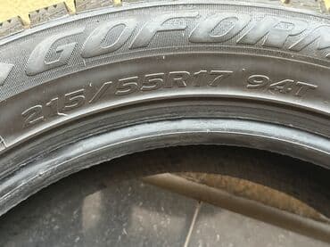 купить летнюю резину в бишкеке: Шины 215 / 55 / R 17, Зима, Б/у, Комплект, Легковые, Китай, Goform — 2