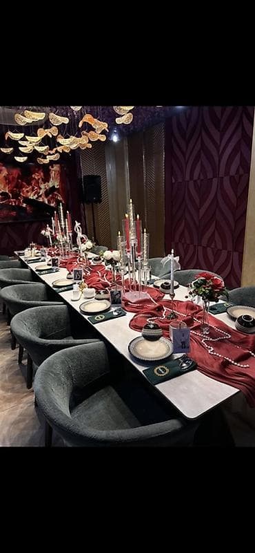 оформление залов: Праздничное оформление стола и декор мероприятий от - — 5