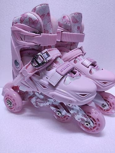 коньки коньки: Новые раздвижные роликовые коньки 2-в-1 — 7