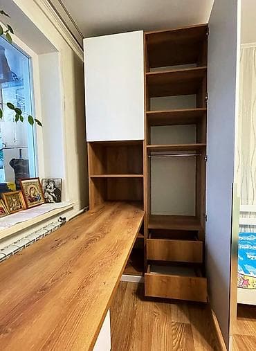 Ашкана буюмдары: Буйрутма эмеректер, Уктоочу бөлмө, Ашкана гарнитурасы, Шкаф, Керебет — 5