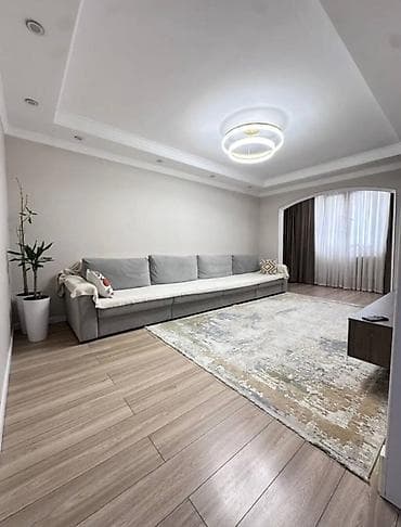 Квартиры: 3 комнаты, 106 м², Тунгуч мкр 106 серия улучшенная, 6 этаж, Евроремонт — 7