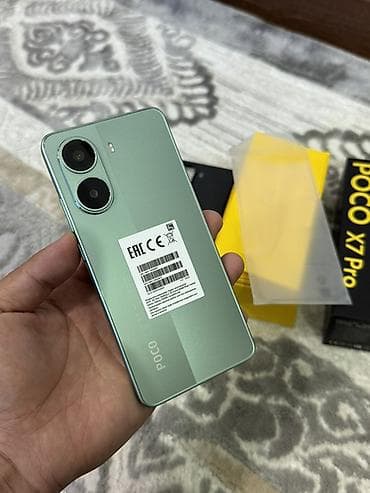 13 pro: Poco X7 Pro, цвет - Зеленый, 2 SIM — 1