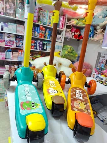 универсальные трехколесные коляски: Детский самокат, Трёхколёсный, Новый — 8