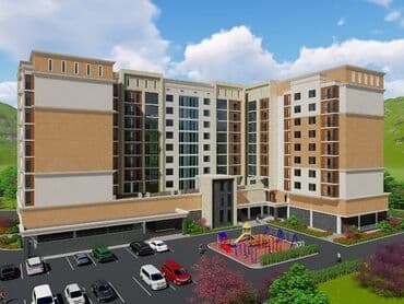 дом продажа калыс ордо: 3 бөлмө, 72 м², Элитка, 9 кабат, ПСО (өзү оңдоп түзөтүп бүтүү үчүн) — 7