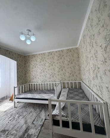 продаю квартиру без ремонта бишкеке: 2 комнаты, 68 м², 106 серия улучшенная, 3 этаж, Евроремонт — 3