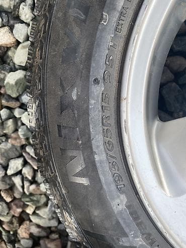 Колеса в сборе 195 / 65 / R 15, Зима, Б/у, Комплект, Легковые, Литые, отверстий - 5 — 5