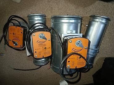 сервоприводы: Электроприводы заслонок с круглыми воздуховодами (комплект) - Приводы — 1