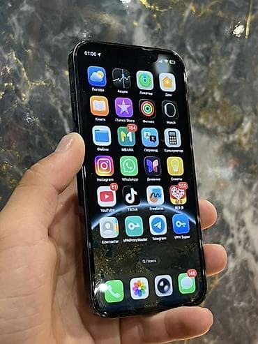 galaxy fit 3: IPhone 12 Pro, Б/у, 128 ГБ, Pacific Blue, Чехол, 78 % — 2
