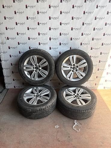 Колеса в сборе 235 / 55 / R 17, Лето, Б/у, Комплект, Легковые, Литые, отверстий - 5