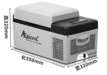 портативное зарядное устройство с розеткой: Автохолодильник Alpicool C20 20л. Однокамерный 12/24/110/220В — 4