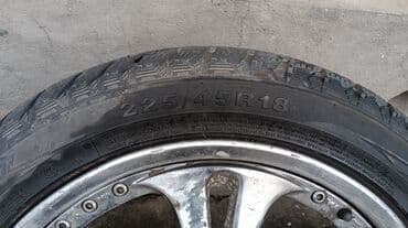 грузовые шины бу из европы оптом: Продаю шины с дисками 18/225/45Зимние.25000 за полный комплект — 6