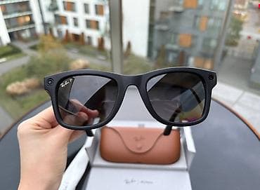 Аксессуары: Солнцезащитные очки очки, Ray-Ban, Унисекс, Вайфареры, Линзы градиентные, Б/у — 4
