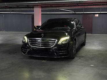 e klass: Mercedes-Benz S-Class: 2018 г., 3 л, Автомат, Бензин, Седан — 2