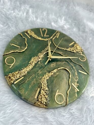 Часы для дома: Настенные часы -размер 30x30см Любые за 2500 сом - Ручная работа — 7