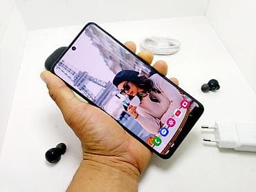 Samsung Galaxy S20 Ultra, Б/у, 256 ГБ, цвет - Черный, 1 SIM, 2 SIM