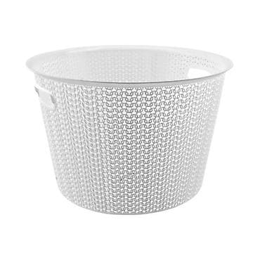 корзина для белья бишкек: Корзина круглая "Вязаное плетение" 35литр производство Турция — 3