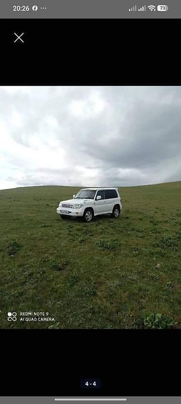 Mitsubishi Pajero iO: 2000 г., 1.8 л, Автомат, Бензин, Жол тандабас — 1