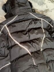 плащи от дождя: Пуховик, Короткая модель, Китай, С мехом, С капюшоном, Оверсайз, XL — 3