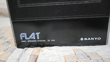 Аудиотехника: Нужно менять подвесы, квадратные. Акустическая система SANYO FLAT — 4